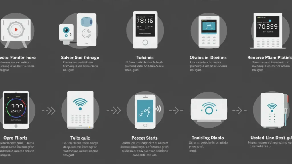 Infográfico com os 7 melhores dispositivos de tecnologia em casa para automação residencial
